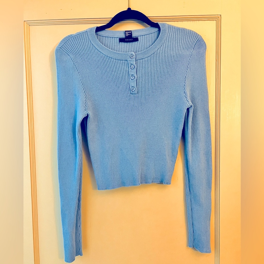 NWOT Forever 21 Ribbed Knit Sweater. Size Large.